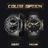 NORTH EDGE HORNET Dual Digital Alarm Clock Timing Men Luminous Sports Watch